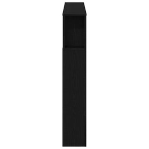 LED Kopfteil Schwarz Eiche 120cm