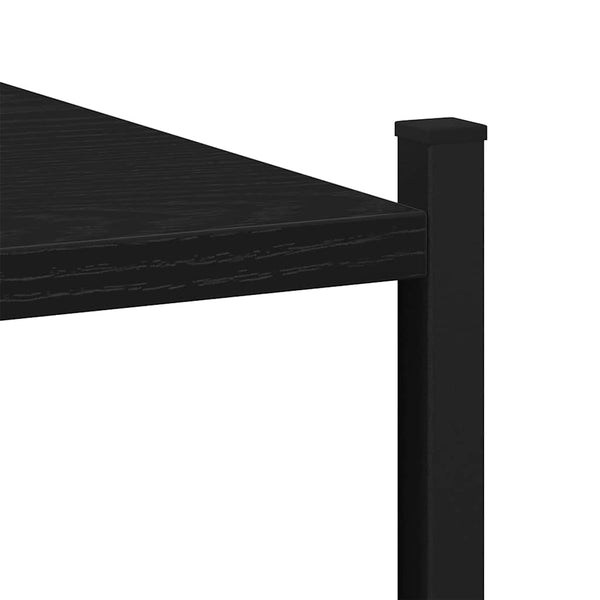 Badezimmermöbel Set Schwarz Eichen-Optik