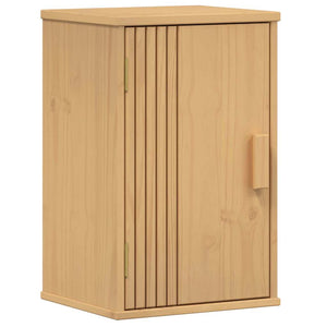 Badezimmerschrank Olden Braun Kiefer Massivholz