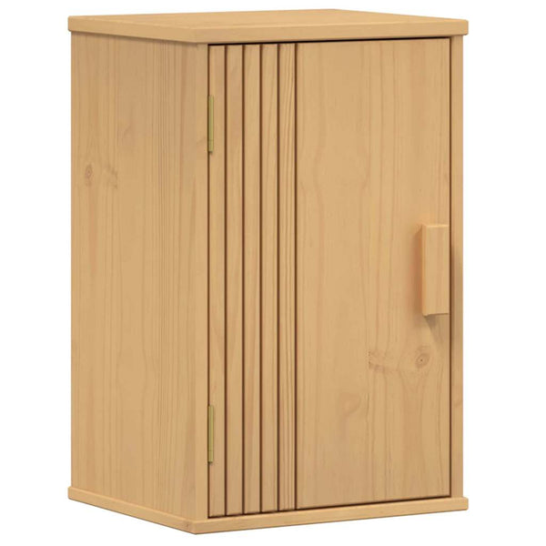 Badezimmerschrank Olden Braun Kiefer Massivholz