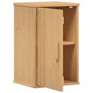 Badezimmerschrank Olden Braun Kiefer Massivholz