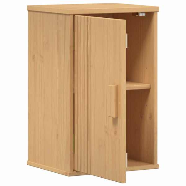 Badezimmerschrank Olden Braun Kiefer Massivholz