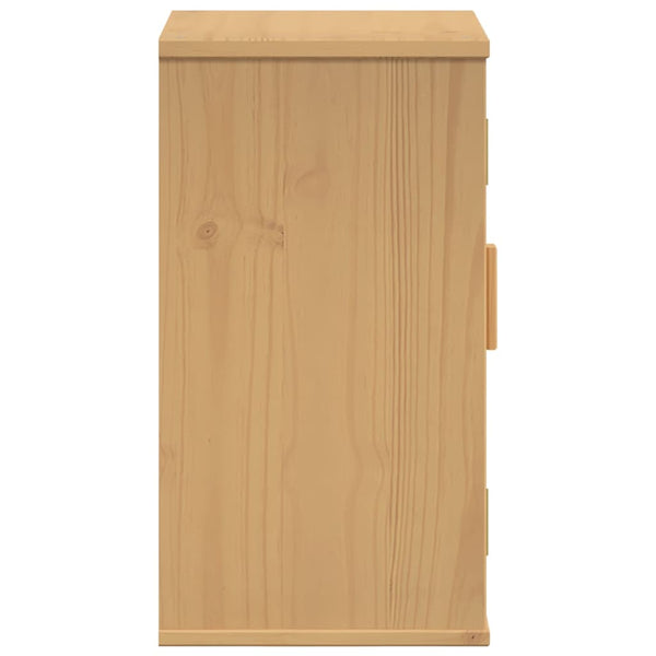 Badezimmerschrank Olden Braun Kiefer Massivholz