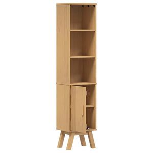 Badezimmerschrank Olden Braun mit Regal