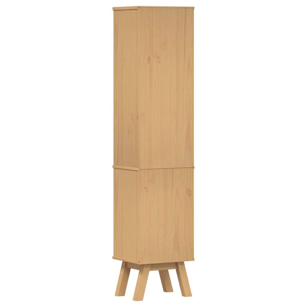 Badezimmerschrank Olden Braun mit Regal