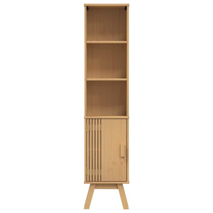Badezimmerschrank Olden Braun mit Regal