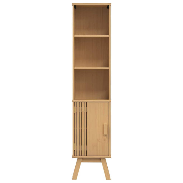 Badezimmerschrank Olden Braun mit Regal
