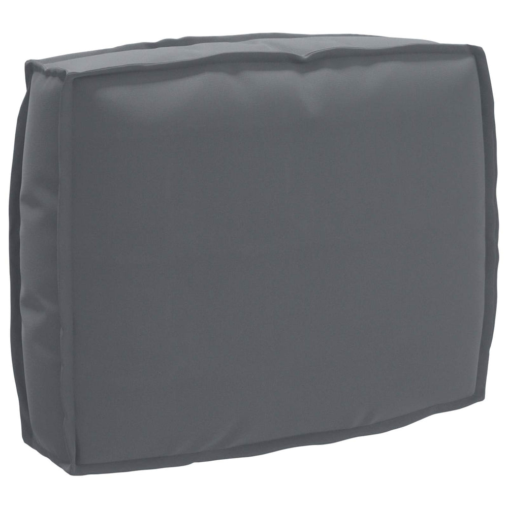 Anthrazit Kissen 50x40 cm Oxford-Stoff