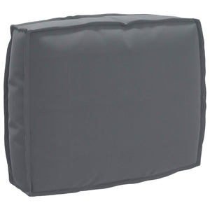 Anthrazit Kissen 50x40 cm Oxford-Stoff