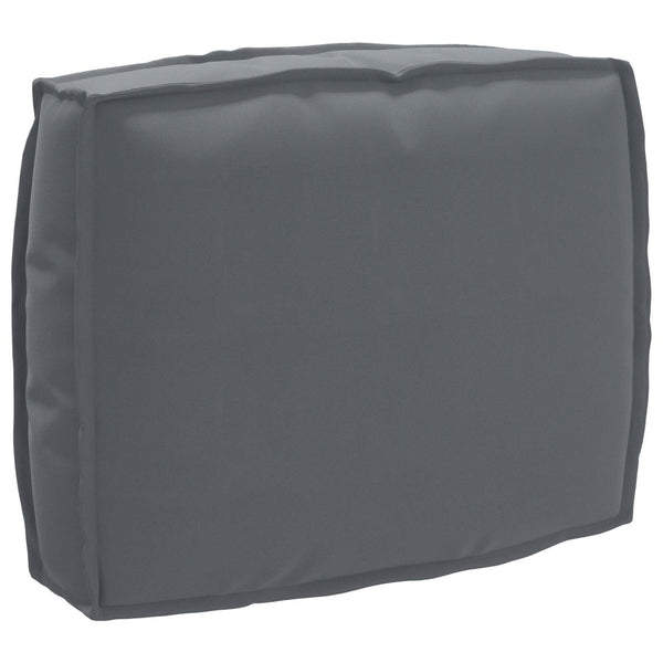 Anthrazit Kissen 50x40 cm Oxford-Stoff