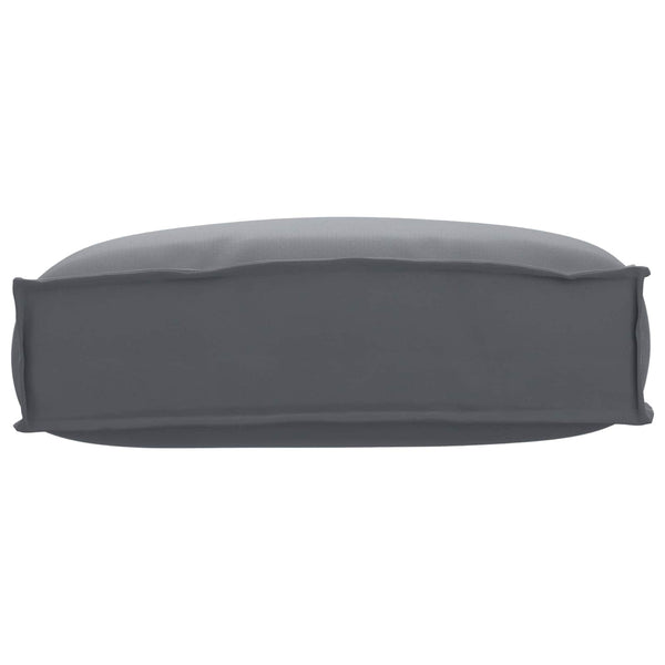 Anthrazit Kissen 50x40 cm Oxford-Stoff