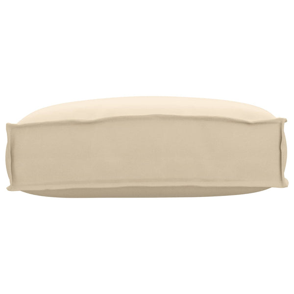 Beiges Oxford-Kissen 50x40 cm