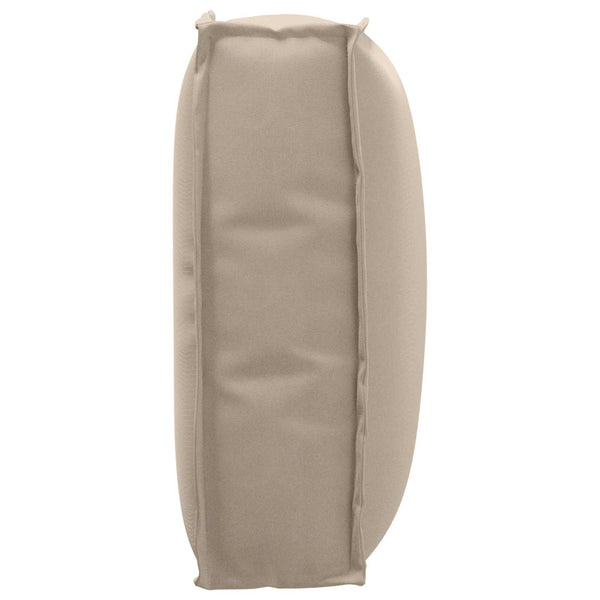 vidaXL Coussin taupe 50 x 40 x 12 cm Tissu Oxford