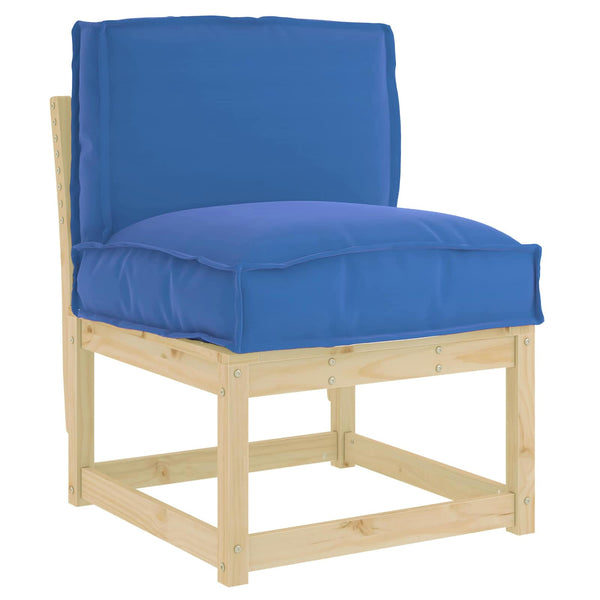Königsblaues Kissen 50x40 cm Oxford-Gewebe