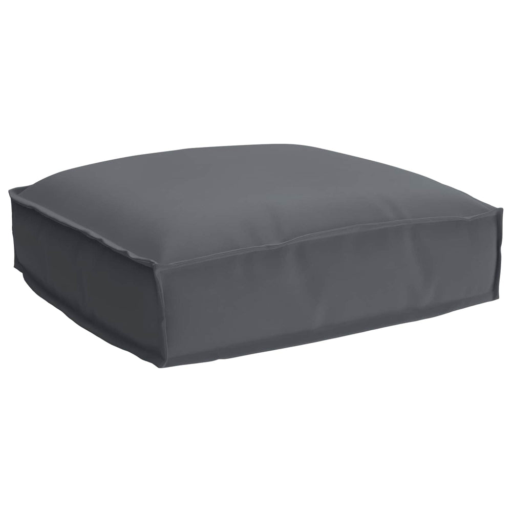 Anthrazit Kissen Oxford-Stoff 50x50