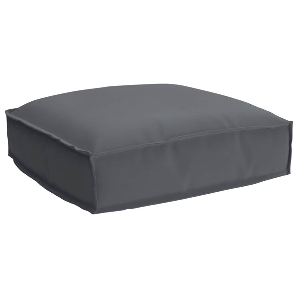 Anthrazit Kissen Oxford-Stoff 50x50