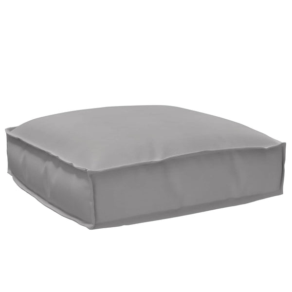 Graues Oxford-Kissen 50x50 cm