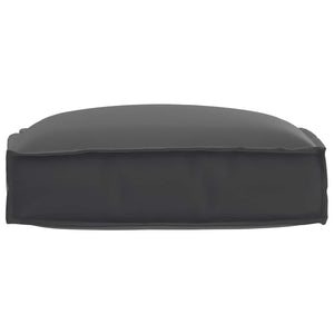 Schwarzes Oxford Kissen 50x50 cm