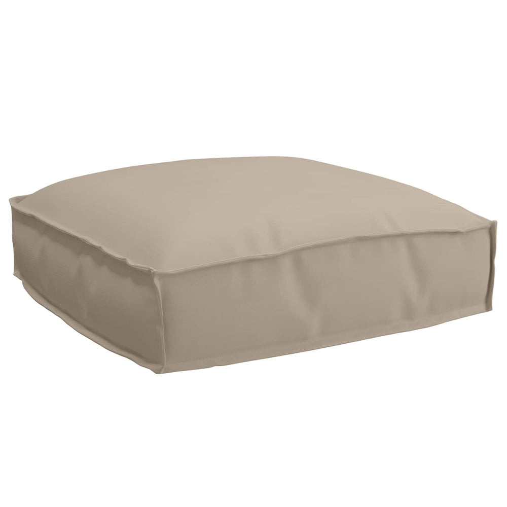 Taupe Kissen 50x50 cm Oxford-Gewebe