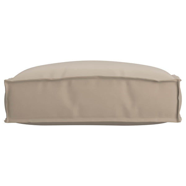 Taupe Kissen 50x50 cm Oxford-Gewebe