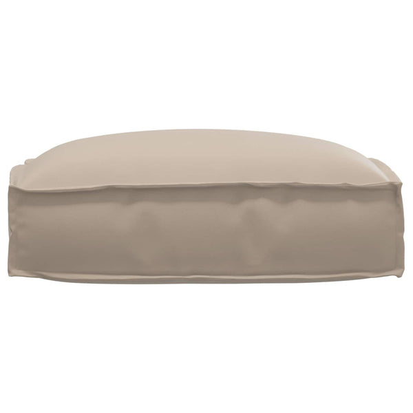 Taupe Kissen 50x50 cm Oxford-Gewebe