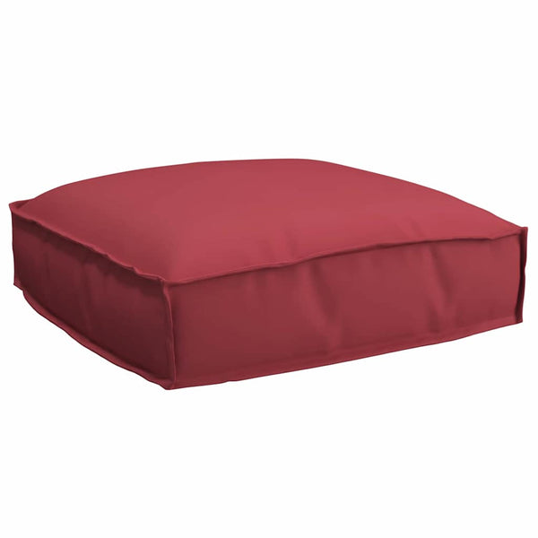 Weinrotes Oxford-Kissen 50x50 cm