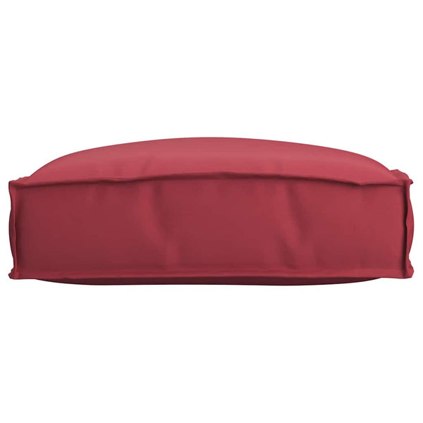 Weinrotes Oxford-Kissen 50x50 cm