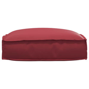 Weinrotes Oxford-Kissen 50x50 cm