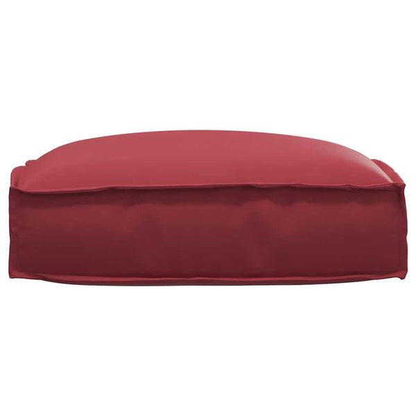Weinrotes Oxford-Kissen 50x50 cm