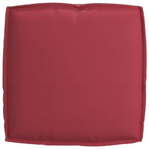 Weinrotes Oxford-Kissen 50x50 cm