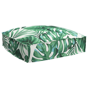 vidaXL Coussin Feuille motif de feuille 50 x 50 x 12 cm Tissu Oxford