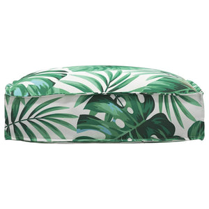 vidaXL Coussin Feuille motif de feuille 50 x 50 x 12 cm Tissu Oxford