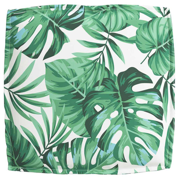vidaXL Coussin Feuille motif de feuille 50 x 50 x 12 cm Tissu Oxford