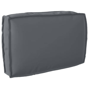 Anthrazit Kissen 60x40 cm Oxford-Gewebe