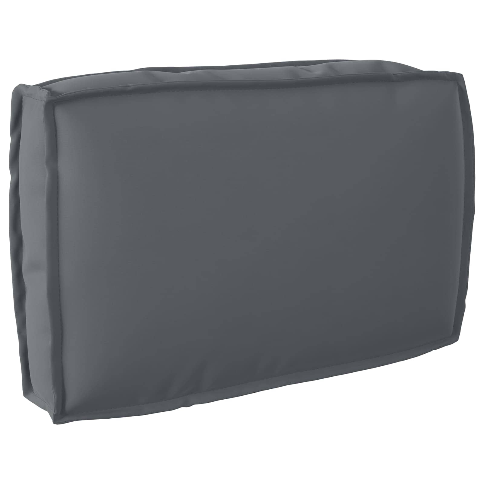 Anthrazit Kissen 60x40 cm Oxford-Gewebe
