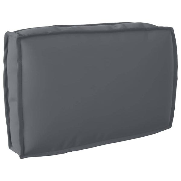 Anthrazit Kissen 60x40 cm Oxford-Gewebe