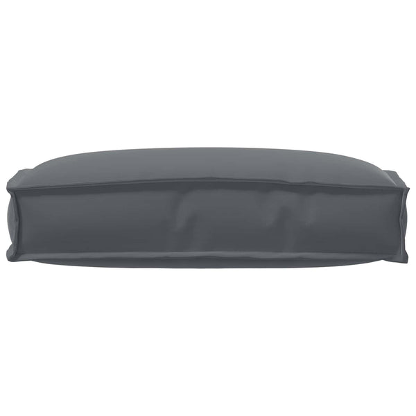 Anthrazit Kissen 60x40 cm Oxford-Gewebe