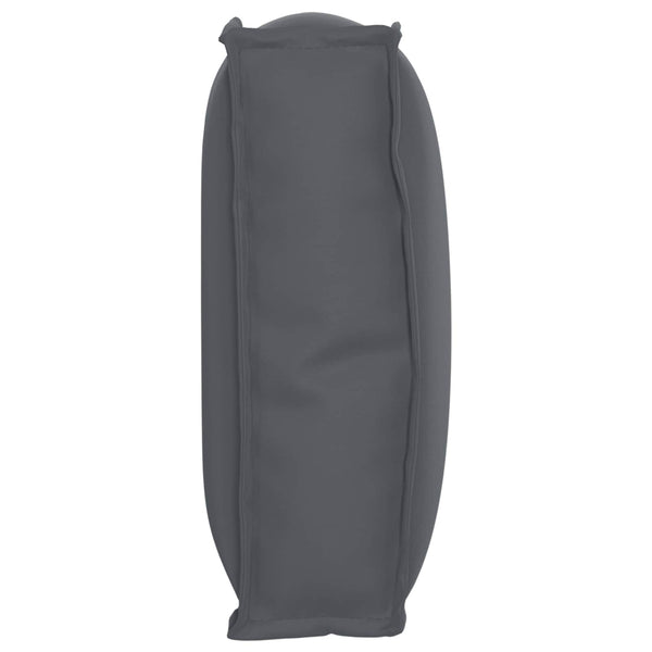 Anthrazit Kissen 60x40 cm Oxford-Gewebe
