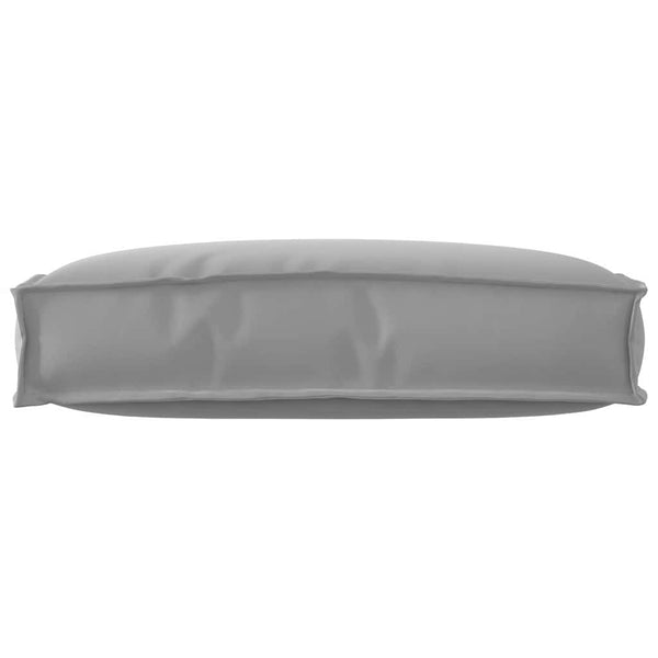 Graues Kissen 60x40 cm Oxford-Gewebe