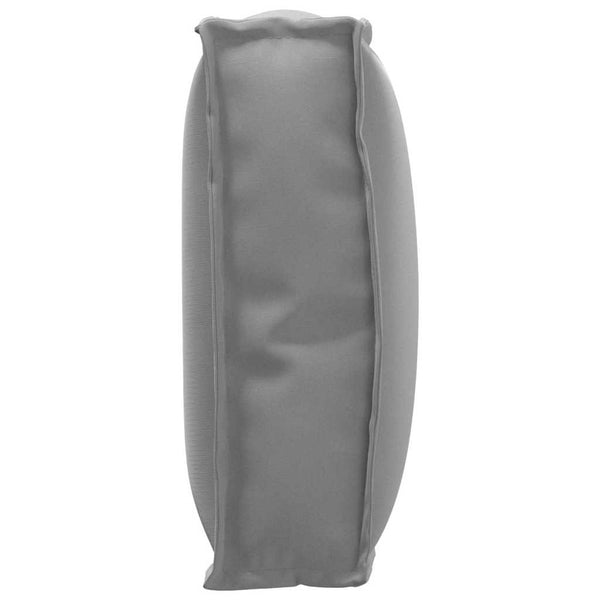 Graues Kissen 60x40 cm Oxford-Gewebe