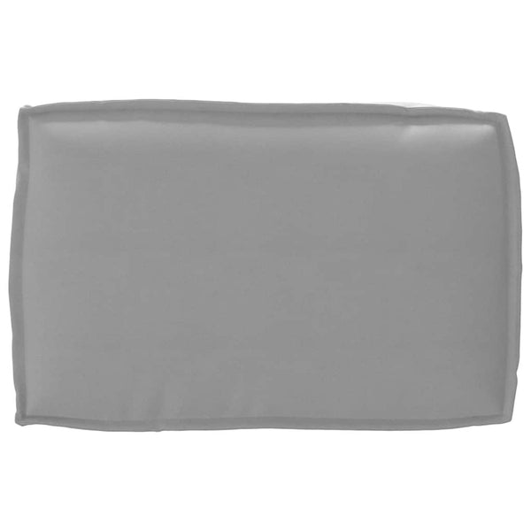 Graues Kissen 60x40 cm Oxford-Gewebe