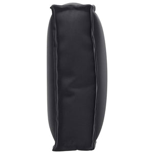 Schwarzes Kissen 60x40 cm Oxford-Gewebe