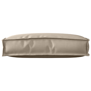 Taupe Kissen 60x40 cm Oxford-Gewebe