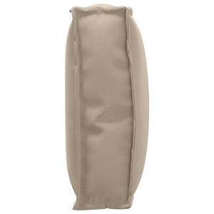 Taupe Kissen 60x40 cm Oxford-Gewebe