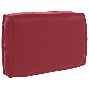 Weinrotes Kissen 60x40 cm Oxford-Gewebe