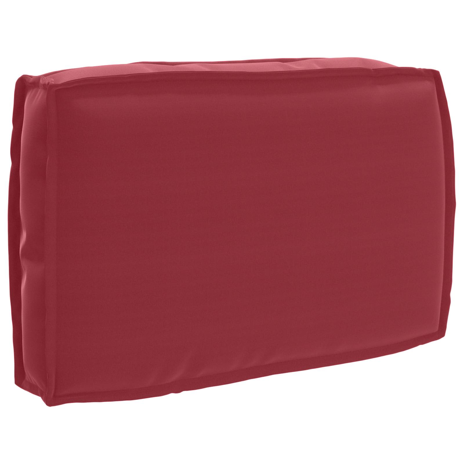 Weinrotes Kissen 60x40 cm Oxford-Gewebe