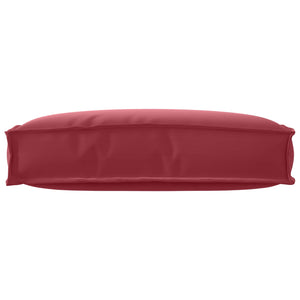 Weinrotes Kissen 60x40 cm Oxford-Gewebe