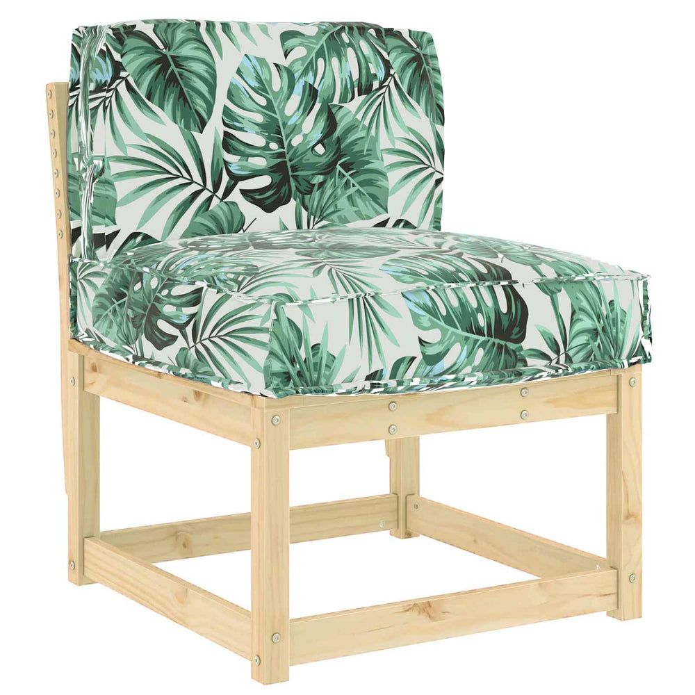 Blattmuster Kissen 60x40 cm Oxford-Stoff