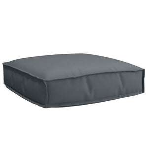 Anthrazit Kissen 60x60 cm Oxford-Gewebe
