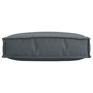 Anthrazit Kissen 60x60 cm Oxford-Gewebe